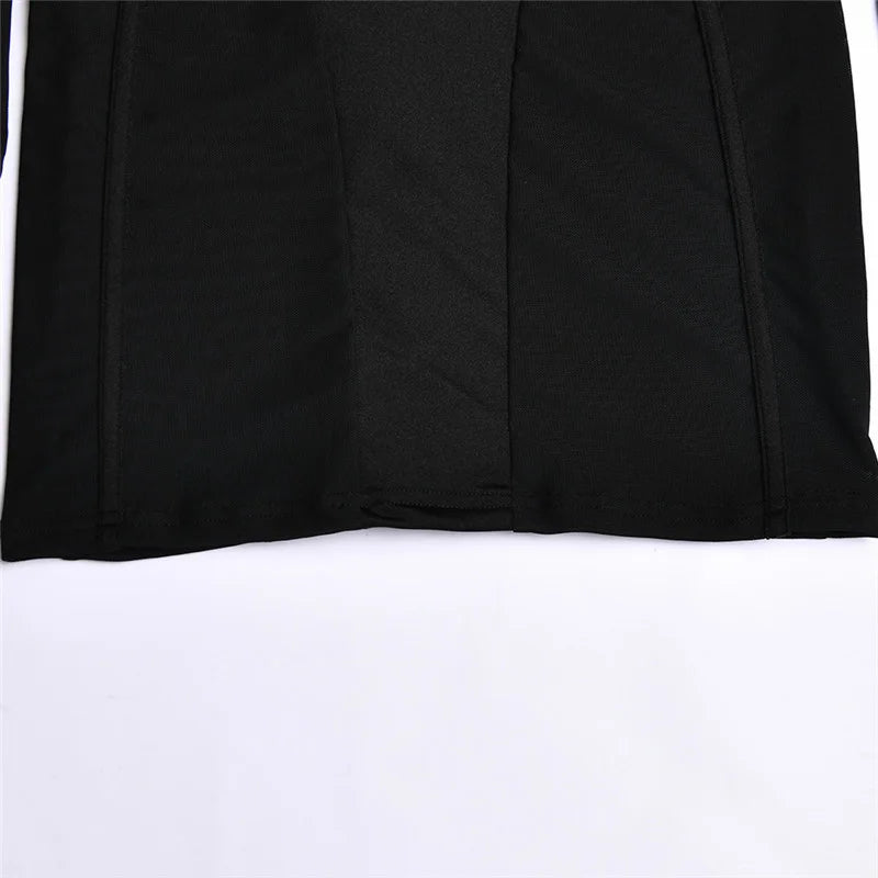 Sexy Hollow Out Backless Mini Dress For Women Elegant Spaghetti Strap Bodycon Party Short Dresses Vestido Clubwear