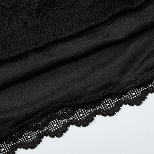 Load image into Gallery viewer, Lace Halter Sexy Mini Dress For Women Robe Off-shoulder Deep V Neck Sleeveless Backless Skinny Club Party Dress Robe
