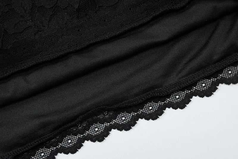 Lace Halter Sexy Mini Dress For Women Robe Off-shoulder Deep V Neck Sleeveless Backless Skinny Club Party Dress Robe