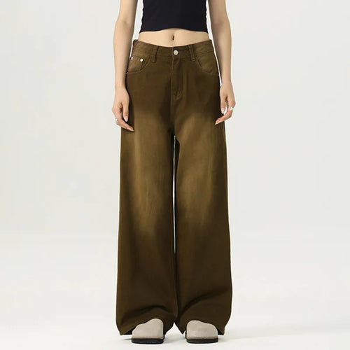 Load image into Gallery viewer, Men's Jeans New American Washed Deisgn Distressed Baggy Fashion Denim Pants Male Straight Leg  Casual Bottoms 9W1551
