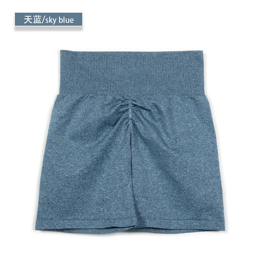 Load image into Gallery viewer, High Waist Nylon Scrunch Yoga Pant Women Sport Legging Gym Squat Proof Fitness Hip Lift Workout Shorts Tights Active Wear
