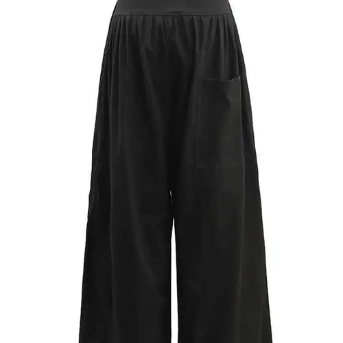 Load image into Gallery viewer, High Elastic Waist Khaki Pleated Long Wide Leg Casual Pants New Trousers Women Fashion Tide Spring Autumn 2025 CPG1480
