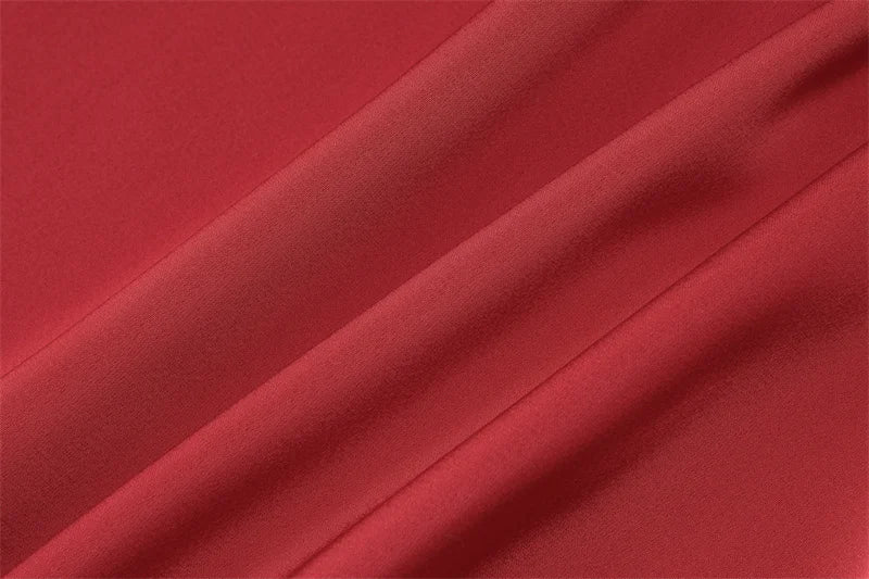 Red Backless Sexy Mini Dress Women Summer New Sleeveless Backless High Waist A-line Club Party Elegant Dress 2025