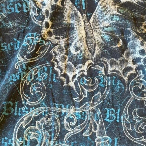 Load image into Gallery viewer, Harajuku Fairy Cropped Butterfly Printing T Shirts Vintage Grunge Streetwear Tops Women Summer Y2k Aesthetic Casual Crop Shirts
