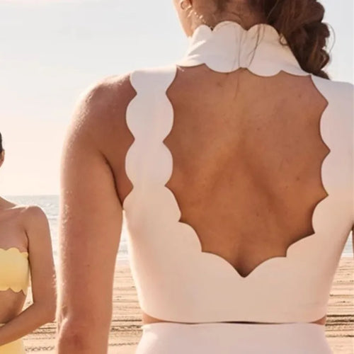 Load image into Gallery viewer, Pad Gym Push Up Yoga Bra Women Sports Crop Tops Hollow Out Backless Nude High Impact Workout Top Outdoor Running Fitness Bra
