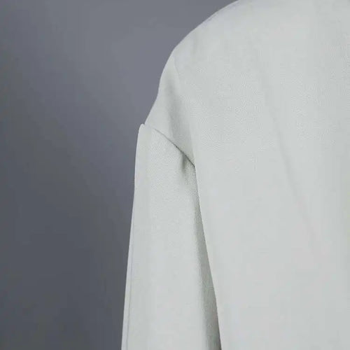 Load image into Gallery viewer, Women Beige Brief Long Big Size Elegant Blazer New Lapel Long Sleeve Jacket Fashion Tide Spring Autumn 2025 1LD1941
