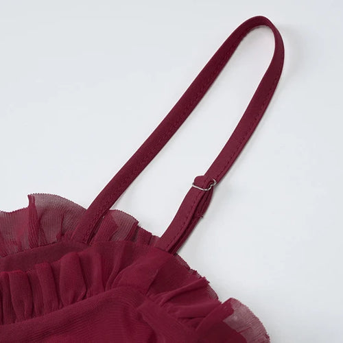 Load image into Gallery viewer, Hollow Out Backless Sexy Maxi Dress For Women Mesh Patchwork Spaghetti Strap Sleeveless Bodycon Sexy Long Dress
