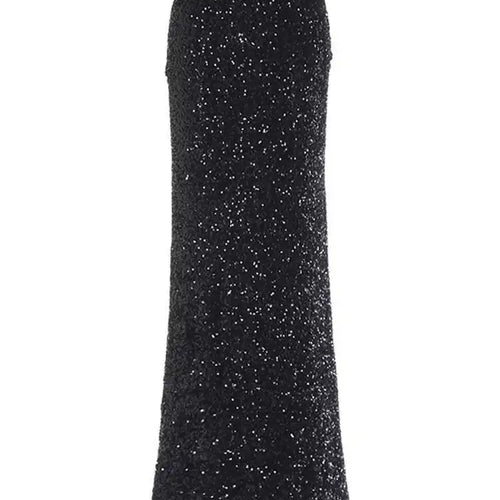 Load image into Gallery viewer, High Elastic Waist Khaki Sequins Elegant Long Party Half-body Skirt Women Fashion Tide New Spring Autumn 2025 1DH9406
