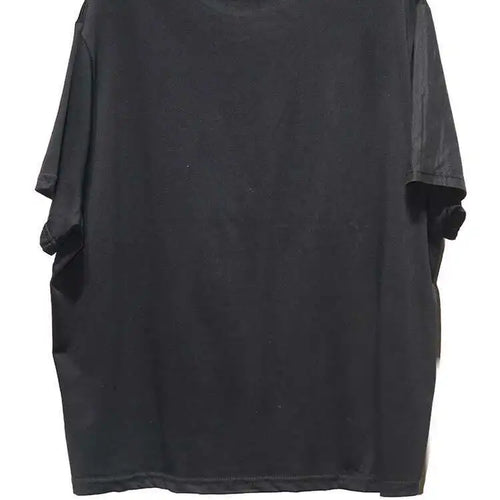 Load image into Gallery viewer, Women White Pleated Spliced Big Size Casual T-shirt New Round Neck Short Sleeve Fashion Tide Spring Summer 2025 1DJ0615
