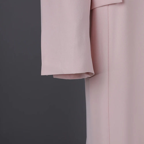 Load image into Gallery viewer, Women Single Button Big Size Long Elegant Blazer New Lapel Long Sleeve Jacket Fashion Tide Spring Autumn 2025 1LD2107
