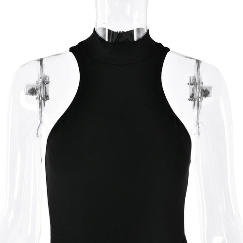 Load image into Gallery viewer, Women Sexy Party Club Evening Bodycon Sleeveless Long Dress Backless Soild Color Elegant Summer Dress
