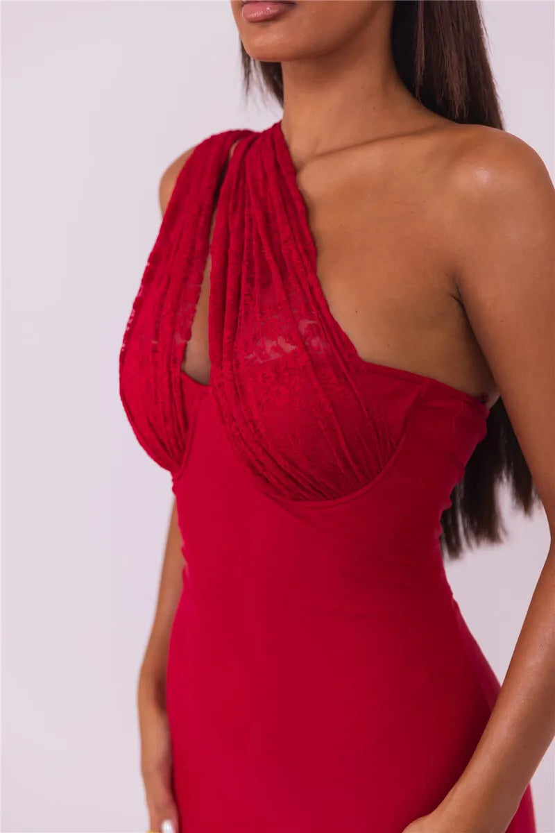 Sleeveless Fishtail Maxi Dress For Women Autumn New Halter Deep V Neck Backless Bodycon Party Sexy Long Dress Elegant