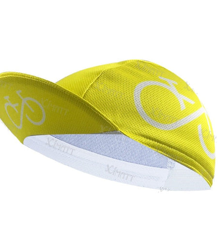 Polyester Cycling Caps Bicycle Mountain Bike Sports Hats Sweat-Wicking Quick-Drying Shade Breathable Bouncy Portable