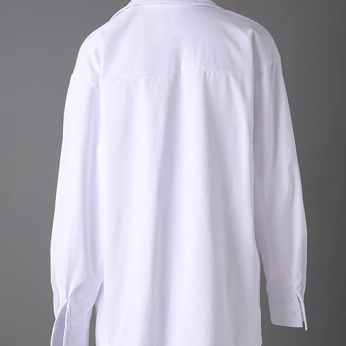 Load image into Gallery viewer, Women Black Rhinestones Big Size Elegant Blouse New V-neck Long Sleeve Shirt Fashion Tide Spring Autumn 2025 CPG3073
