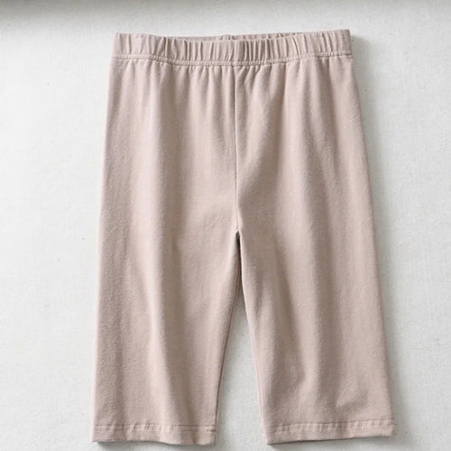 Load image into Gallery viewer, sexy women cotton high waist elastic pure color slim Knee-Length bike shorts female
