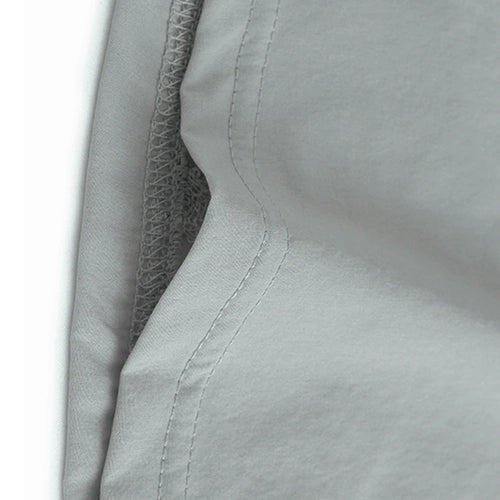 Load image into Gallery viewer, Women Gray Drawstring Pocket Big Size Midi Dress New Round Neck Short Sleeve Fashion Tide Spring Summer 2025 1DJ1193
