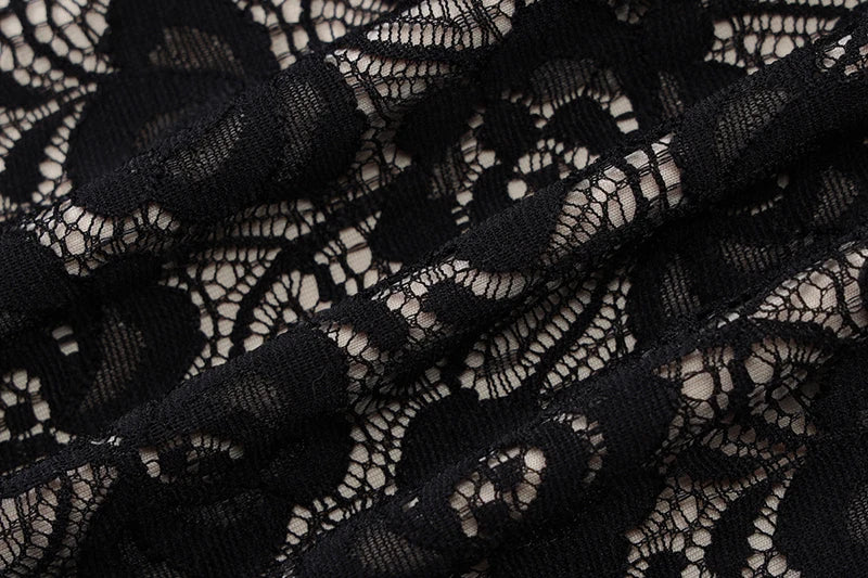 Lace Spaghetti Strap Sexy Mini Dress For Women Robe Fashion Off-shoulder Sleeveless Backless Floral Print Skinny Dress