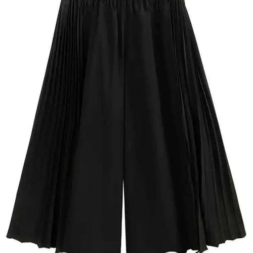 Load image into Gallery viewer, High Elastic Waist Army Green Color-block Pleated Wide Leg Pants New Trousers Women Fashion Spring Autumn 2025 1DH5281
