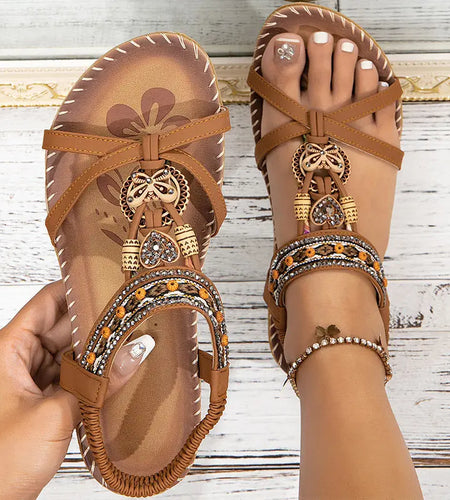 Women's Sandals 2025 New Summer Sandals For Summer Shoes Woman Colorful Beach Sandalias De Mujer Non-Slip Summer Footwear Women