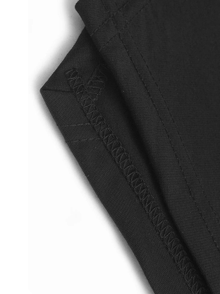 Black Dot T-shirt Hollow Out Skirt Two Pieces Suit New Round Neck Short Sleeve Women Fashion Spring Summer 2025 1DJ1100