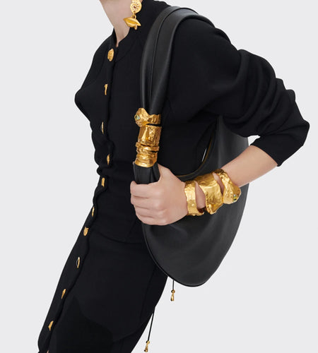 Solid Spliced Breasted Elegant Two Piece Sets for Women Round Neck Long Sleeves Top High Waist Skirt Set Female New