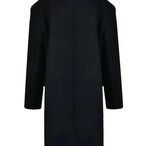Load image into Gallery viewer, Black Irregular Big Size Long Woolen Coat New Lapel Long Sleeve Women Jacket Fashion Tide Autumn Winter 2025 1DH1464
