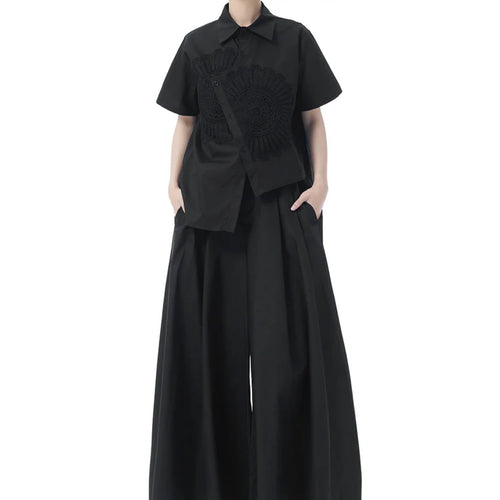 Load image into Gallery viewer, High Elastic Waist Black Brief Pleated Long Wide Leg Pants New Trousers Women Fashion Tide Spring Autumn 2025 1DJ0952
