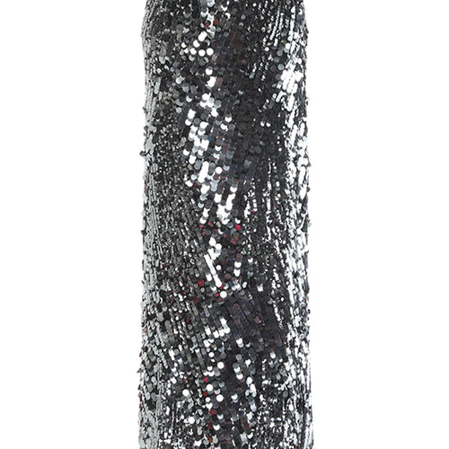 Load image into Gallery viewer, High Elastic Waist Black Sequins Back Slit Elegant Half-body Skirt Women Fashion Tide New Spring Autumn 2025 1DJ1138
