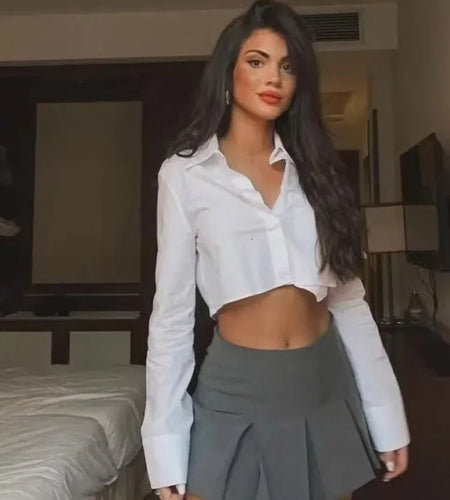 2025 Spring Summer Women Casual Tierred Mini Skirts Fashion Vintage Solid High Wasit Ruffles Pleated Sexy Shorts Skirts