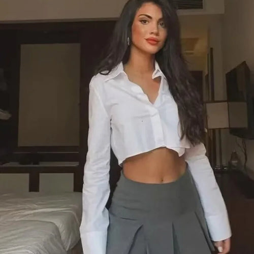 Load image into Gallery viewer, 2025 Spring Summer Women Casual Tierred Mini Skirts Fashion Vintage Solid High Wasit Ruffles Pleated Sexy Shorts Skirts
