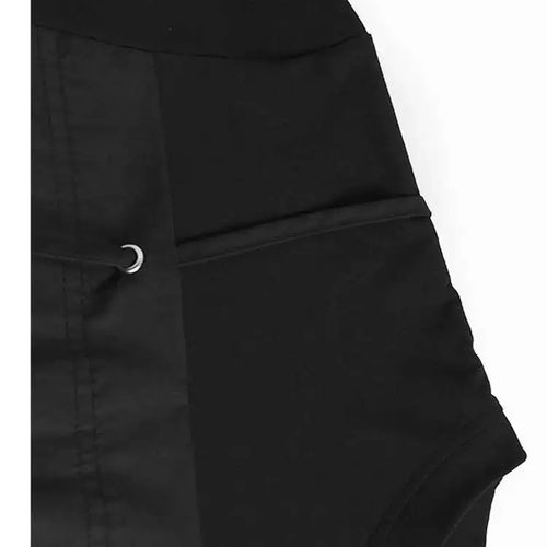 Load image into Gallery viewer, Women Khaki Color-block Pleated Big Size Midi Dress New Round Neck Short Sleeve Fashion Tide Spring Summer 2025 1DH5680
