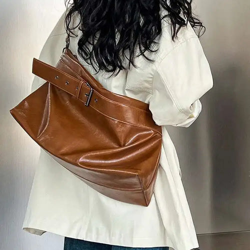 Load image into Gallery viewer, Loose Fit Brown Big Size Casual Jacket New Stand Collar Long Sleeve Women Coat Fashion Tide Spring Autumn 2025 1DH1704
