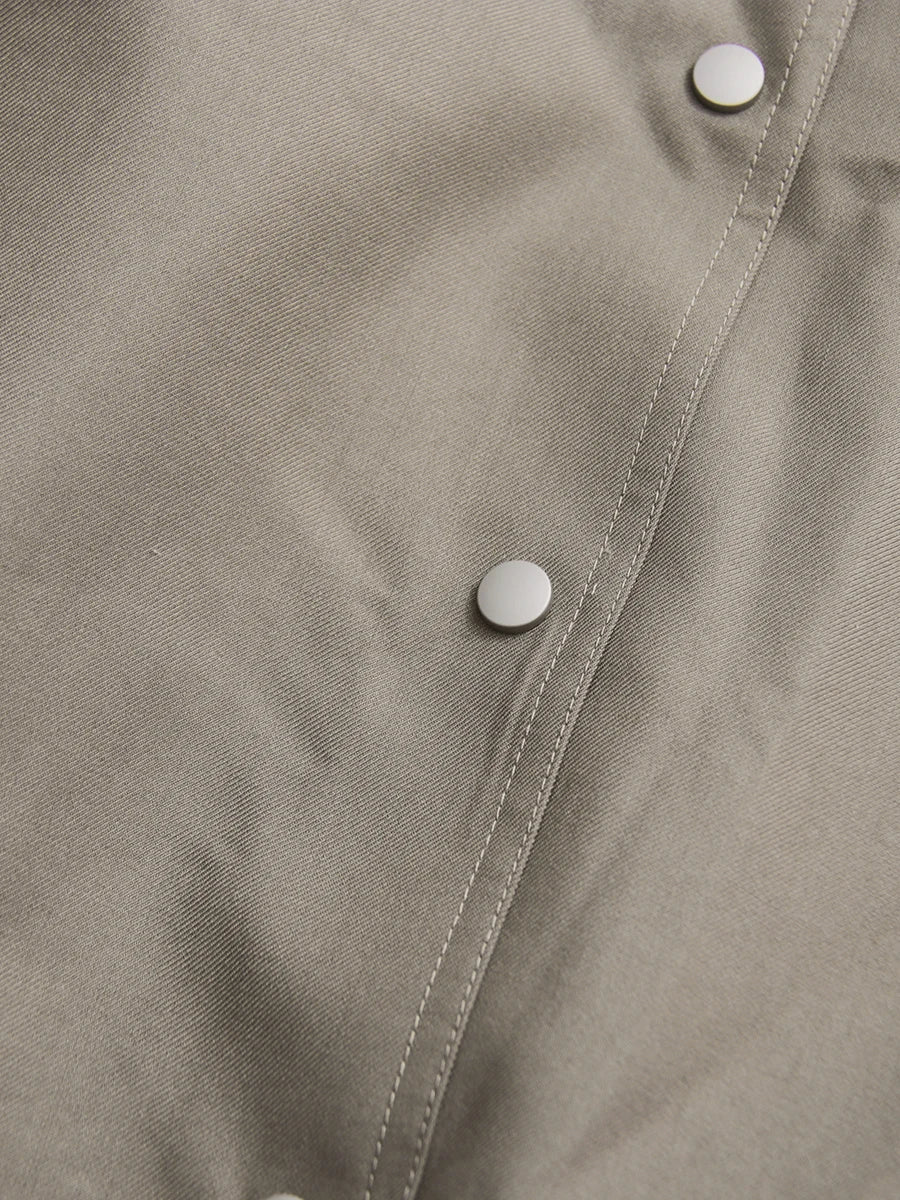 Solid Slimming Spliced Lace Up Temperament Jacket for Women Lapel Long Sleeves Patchwork Pockets Trench Female New