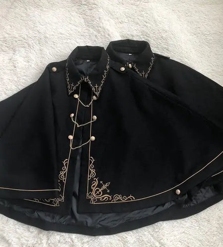 Autumn Winter Clothing Harajuku Wool Coats Women 2024 Ropa Mujer Streetwear Japanese Outwear Thicked Embroidery Woolen Jackets