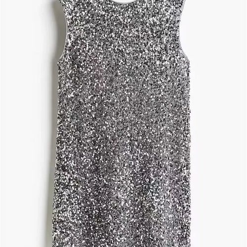 Load image into Gallery viewer, Sequins Backless Bow Sexy Mini Dress For Women Robe 2025 New Sleeveless A-line Sparkle Club Dress Elegant Vestido
