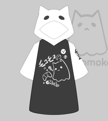 Japanese Woman Tshirts Hooded Short Sleeve Summer Tees Y2k Tops Cute T-shirt 2024 Ropa Mujer Fashion Casual Oversized T Shirts