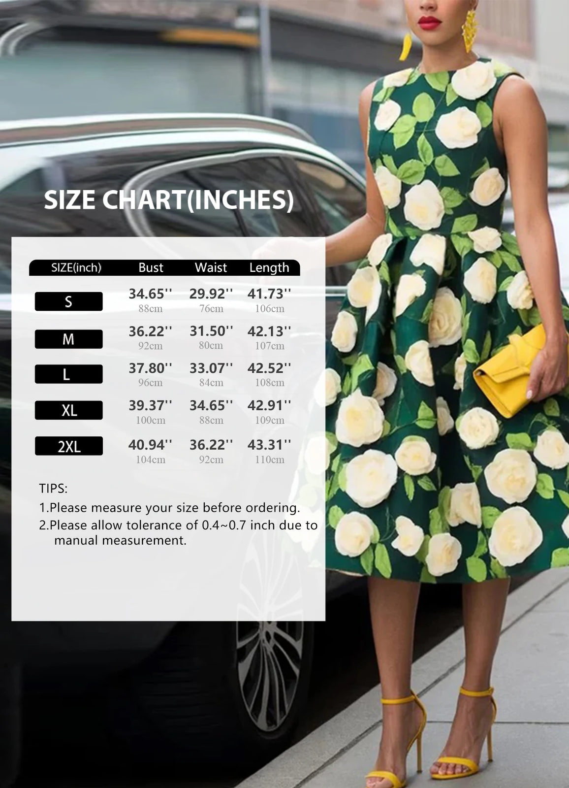 Woman Flower Print Midi Dresses Summer Skinny Stand Collar Elegant Vintage Romantic Evening Dress for Women