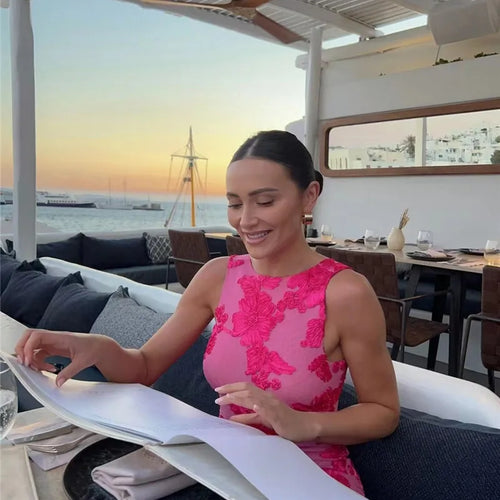 Load image into Gallery viewer, Elegant Floral Print Sexy Maxi Dress For Women Embroidered Applique Tank Dress Femme Bodycon Club Party Long Dress
