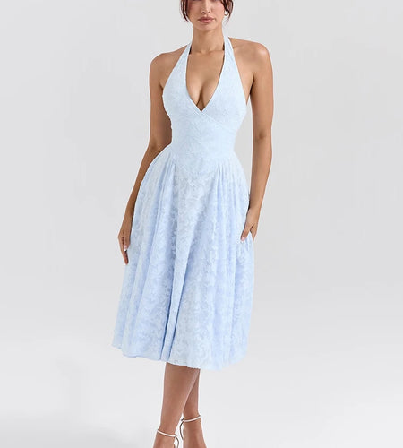 Elegant Sleeveless Bodycon Pleated Women Dress Sexy Backless Zipper Party Club Evening Dress Deep V Collar Party Vestido