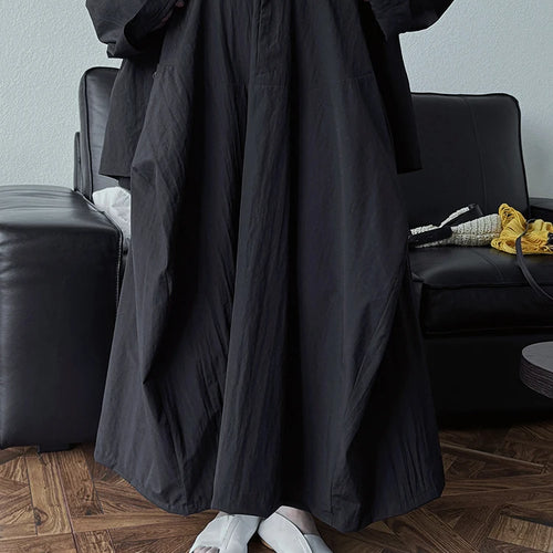 Load image into Gallery viewer, High Waist White Button Brief Casual Shaped Bud Half-body Skirt Women Fashion Tide New Spring Autumn 2025  1DJ1345
