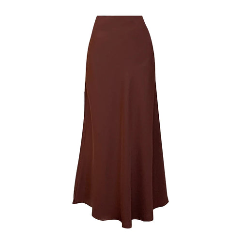 Load image into Gallery viewer, Vintage Fashion 2024 Spring Summer New Solid High Waist Fishtail Long Skirts Women Simplicity Festival Vacation Half Skirt Trend
