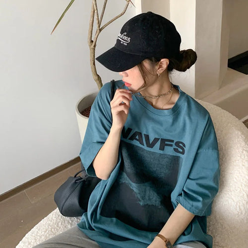 Load image into Gallery viewer, Women&#39;s T-shirts Creative Fashion White T Shirt Female Summer Tee Shirt Short Sleeve  Harajuku Streetwear
