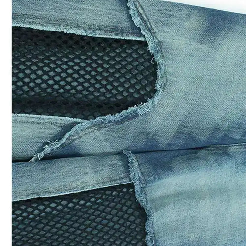 Load image into Gallery viewer, Big Size Denim Vest Wide Leg Pants Two Piece Suit New V-Neck Sleeveless Women Fashion Tide Spring Autumn 20251DH9963
