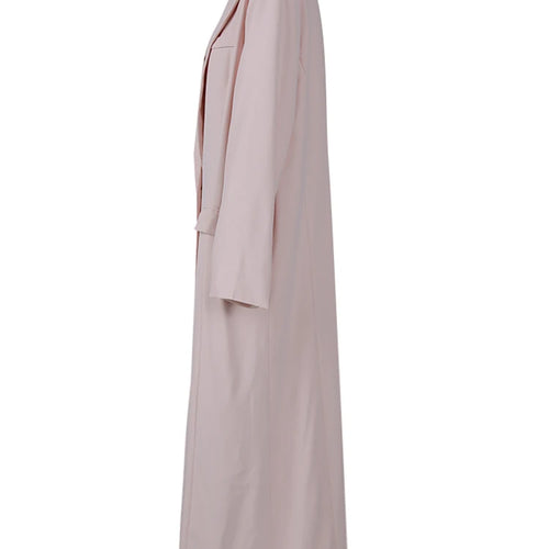 Load image into Gallery viewer, Women Single Button Big Size Long Elegant Blazer New Lapel Long Sleeve Jacket Fashion Tide Spring Autumn 2025 1LD2107
