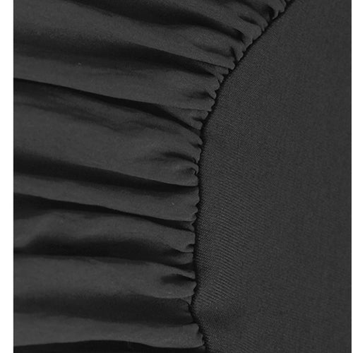 Load image into Gallery viewer, Women White Color-block Pleated Big Size Midi Dress New Round Neck Short Sleeve Fashion Tide Spring Summer 2025 1DJ1439
