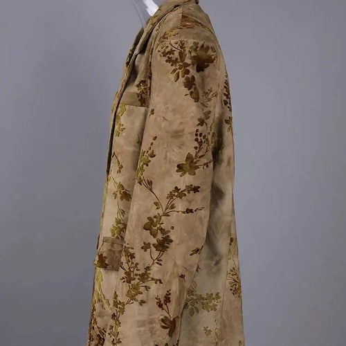 Load image into Gallery viewer, Women Yellow Jacquard Flower Vintage Big Size Blazer New Lapel Long Sleeve Jacket Fashion Tide Spring Autumn 2025 CPG2783
