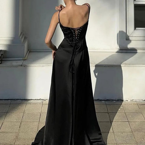 Load image into Gallery viewer, Sexy Camisole Slim Backless Long Dress For Women Elegant Sleeveless Party Club Evening Dress Summer New 2025 Vestidos
