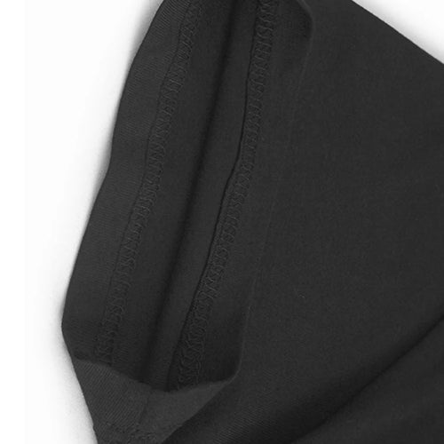 Load image into Gallery viewer, Women Black Irregular Spliced Big Size Casual Dress New Round Neck Short Sleeve Fashion Tide Spring Summer 2025 1DJ1188
