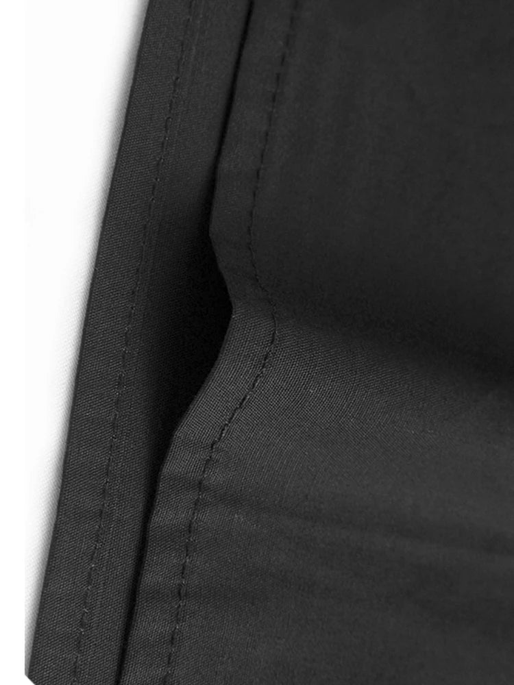 Women Blue Ruffles Spliced Pocket Big Size Midi Dress New Round Neck Short Sleeve Fashion Tide Spring Summer 2025 1DJ1325