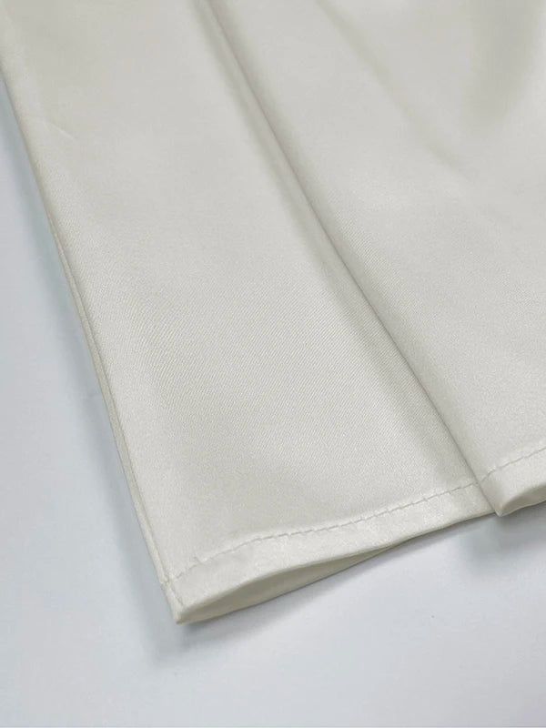 Summer Women Elegant Blouse Business Work Casual Half Ruffle Sleeves Layered White Woman Shirts Top Trendy